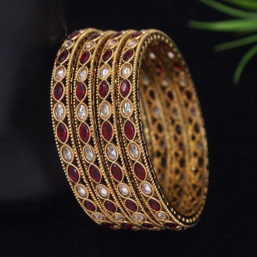 Radiant Polki Bangles
