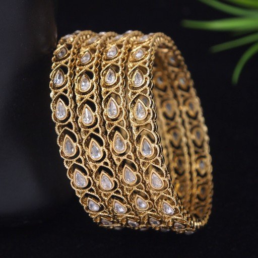 Stylish Polki Bangles