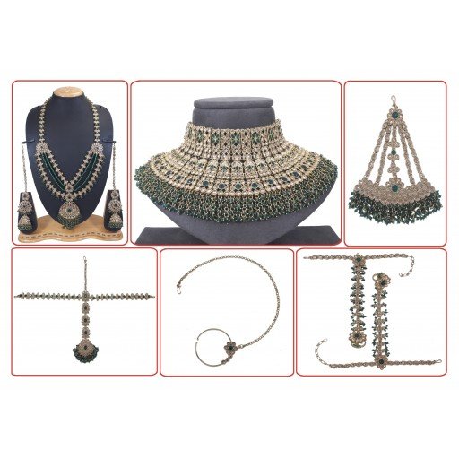 Antique Polki Bridal Set