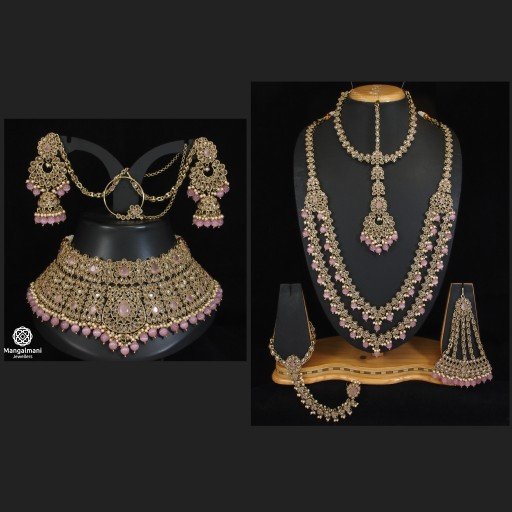 Elegant Polki Bridal Set