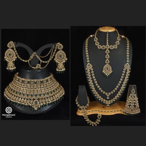 Glamorous Polki Bridal Set