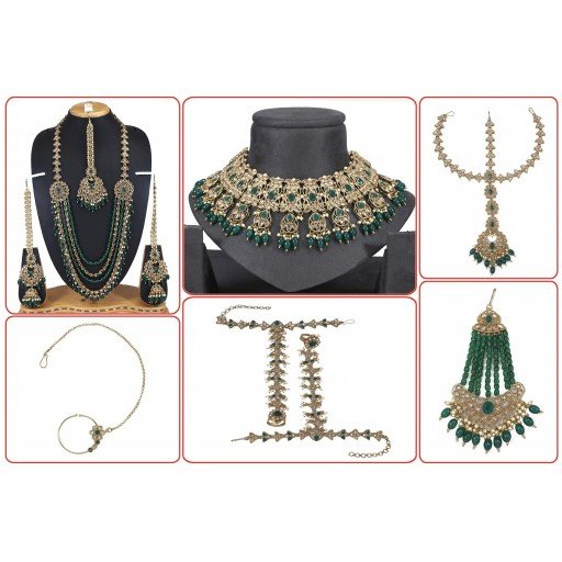 Magnificent Polki Bridal Set