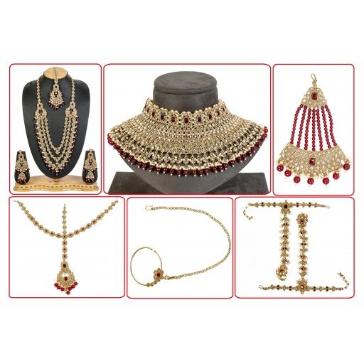 Presentable Polki Bridal Set
