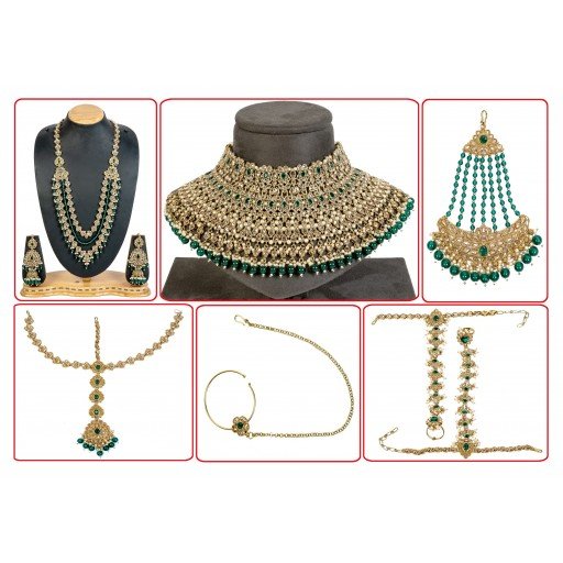Resplendent Polki Bridal Set