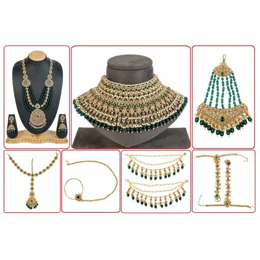 Stylish Polki Bridal Set
