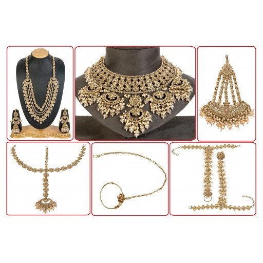 Elegant Polki Bridal Set