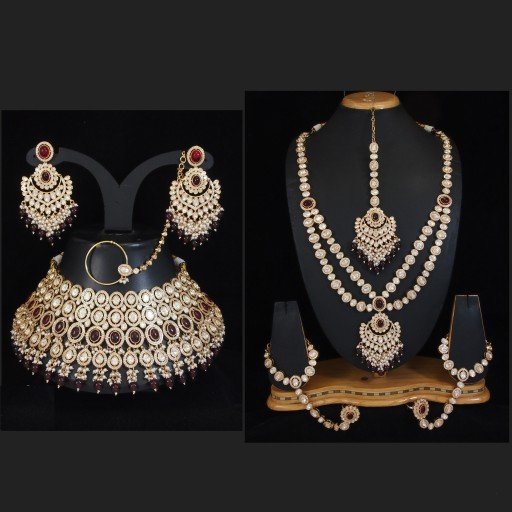 Prepossessing Kundan Bridal Set