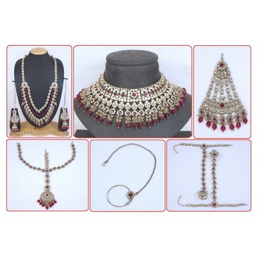 Captivating Polki Bridal Set