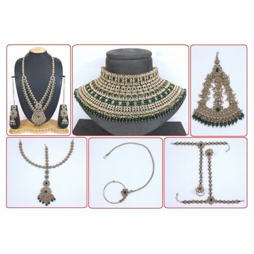 Resplendent Polki Bridal Set