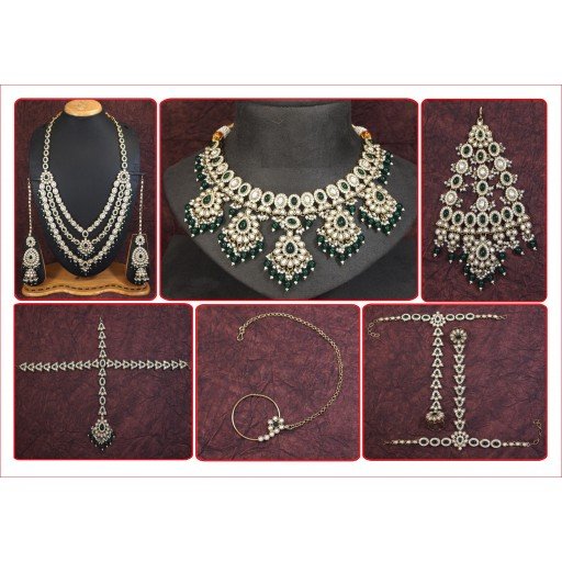 Stunning Polki Bridal Set