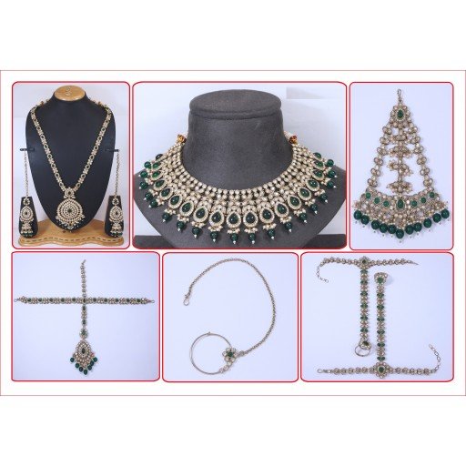 Stylish Polki Bridal Set