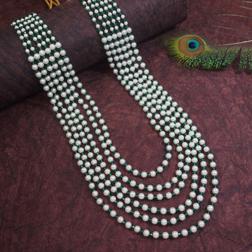 Fascinating With Traditional Work Dulha Mala  