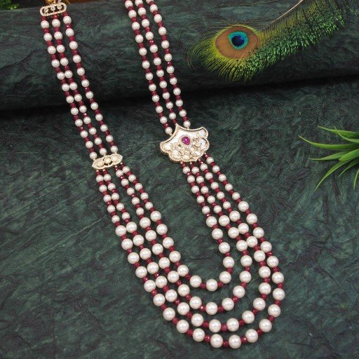 Stylish With Traditional Work Dulha Mala  