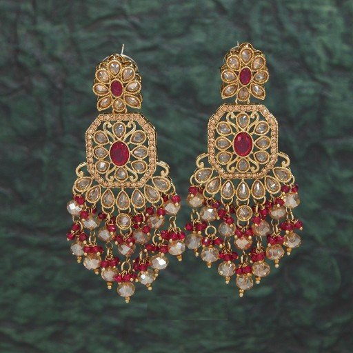 Alluring Polki Earring