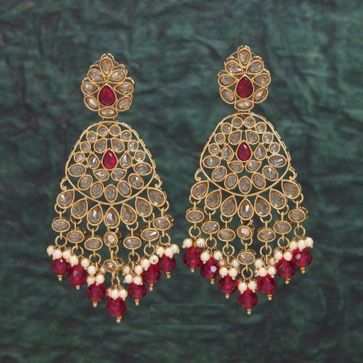 Beautiful Polki Earring