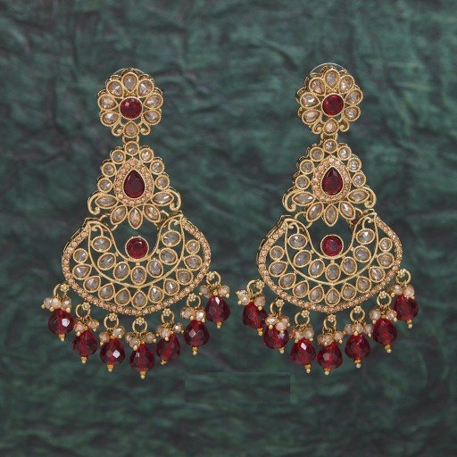 Fashionable Polki Earring