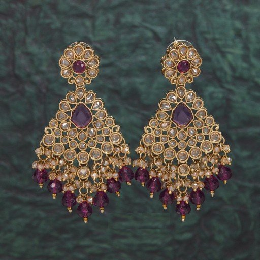 Glamorous Polki Earring