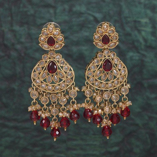 Prepossessing Polki Earring
