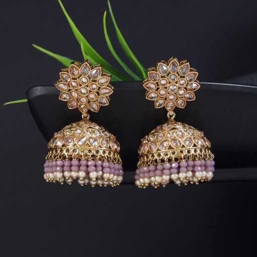 Resplendent Indian Reverse Ad Jhumkas