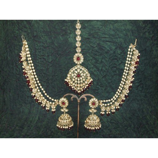 Beautiful Indian Reverse Ad Jhumkas