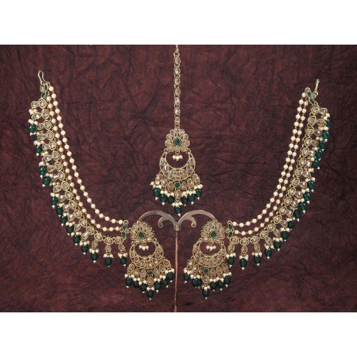 Elegant Indian Reverse Ad Jhumkas