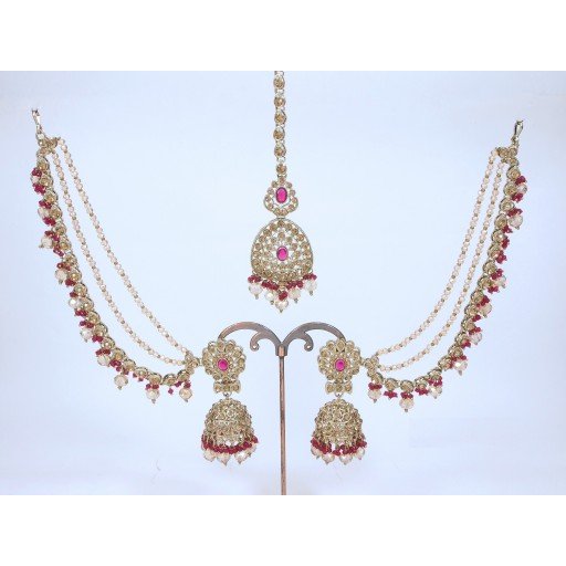 Alluring Indian Reverse Ad Jhumkas