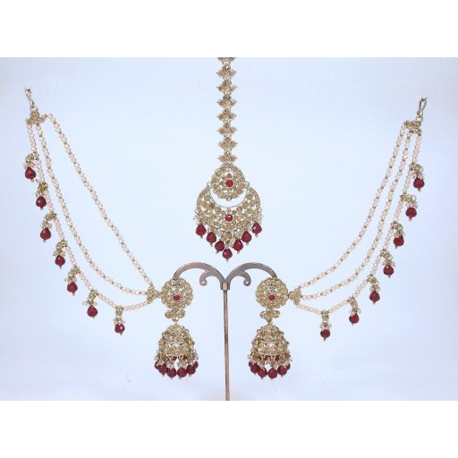 Antique Indian Reverse Ad Jhumkas