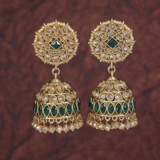 Exclusive Indian Reverse Ad Jhumkas