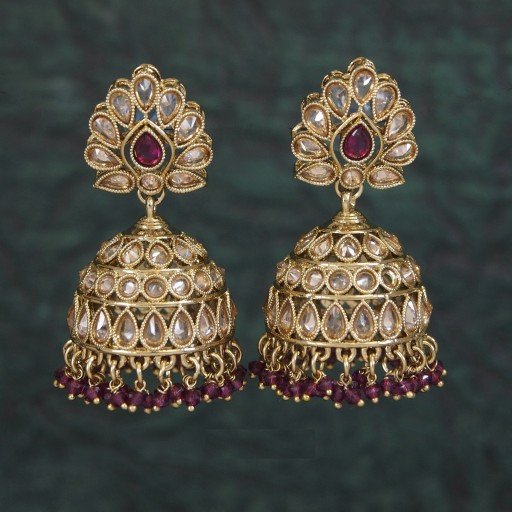 Glorious Indian Reverse Ad Jhumkas