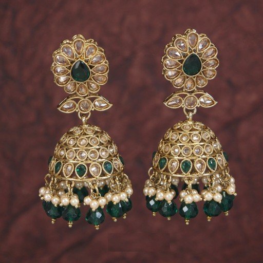 Magnificent Indian Reverse Ad Jhumkas