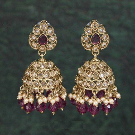 Presentable Indian Reverse Ad Jhumkas