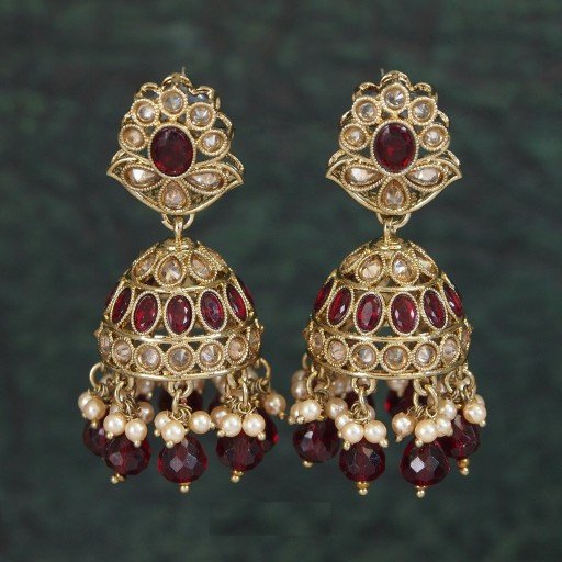 Pretty Indian Reverse Ad Jhumkas