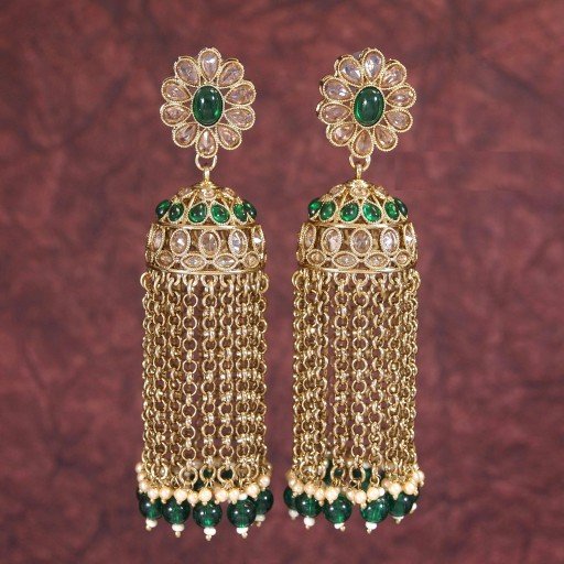 Marvellous Indian Reverse Ad Jhumkas