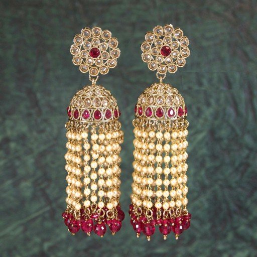 Prepossessing Indian Reverse Ad Jhumkas