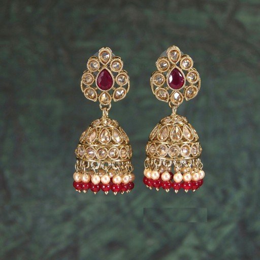 Presentable Indian Reverse Ad Jhumkas