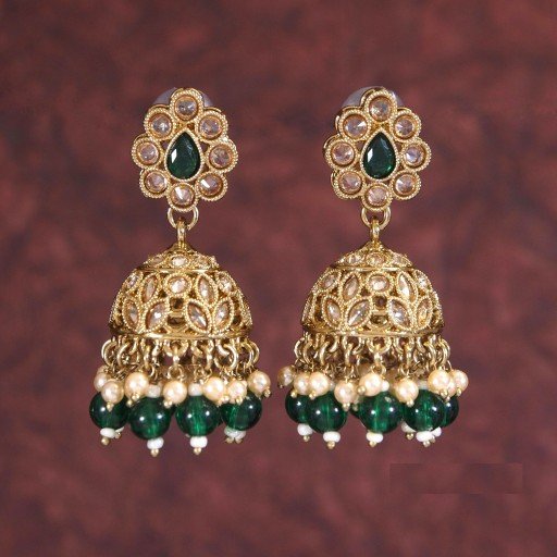 Pretty Indian Reverse Ad Jhumkas