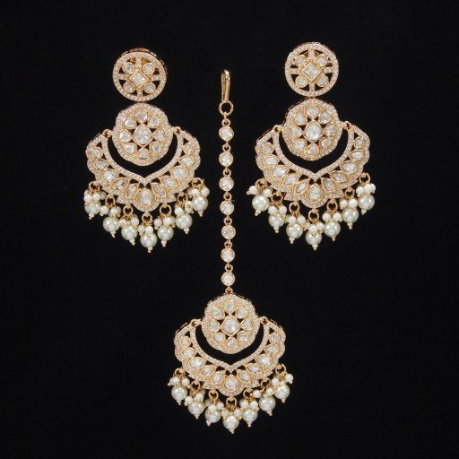 Stunning Real Kundan Earrings