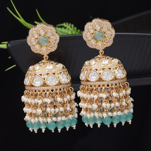 Desirable Real Kundan Earrings
