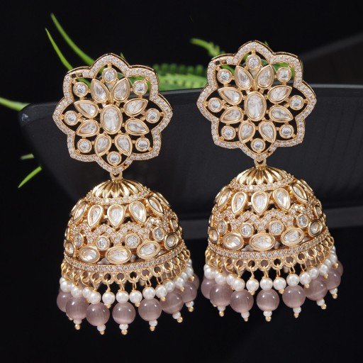 Fascinating Real Kundan Earrings