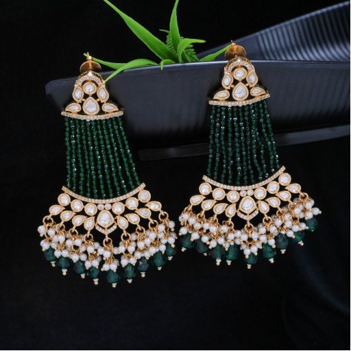 Marvellous Real Kundan Earrings