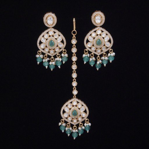 Magnificent Real Kundan Earrings