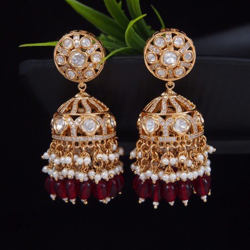 Alluring Real Kundan Earrings