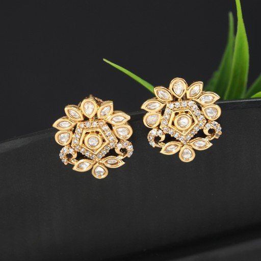 Beautiful Real Kundan Studs