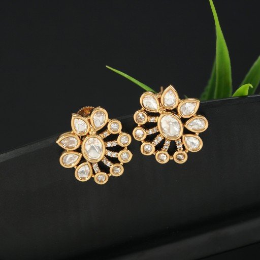 Exclusive Real Kundan Studs