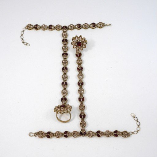 Fashionable Polki Hath Panja