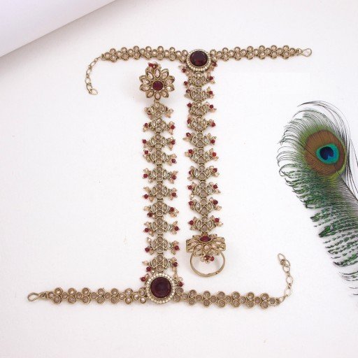 Stylish Polki Hath Panja