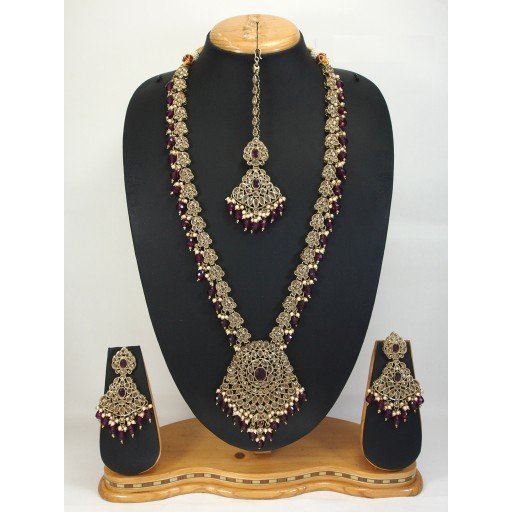 Resplendent Long Rani Haar