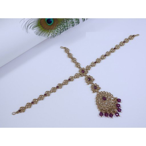 Stunning Polki Mathapati