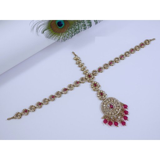 Exclusive Polki Mathapati