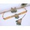 Alluring Designer Handmade Polki Necklace Set